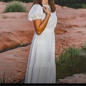 White Maxi Dress
